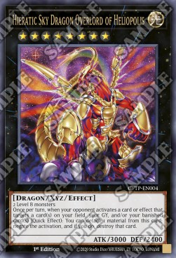 Hieratic Sky Dragon Overlord of Heliopolis