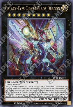 Galaxy-Eyes Cipher Blade Dragon