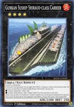 Gunkan Suship Shirauo-class Carrier