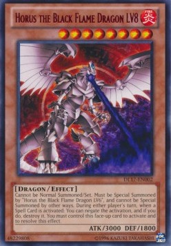 Horus the Black Flame Dragon LV8