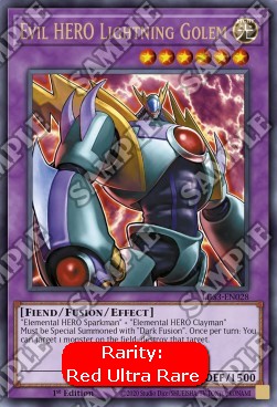 Evil HERO Lightning Golem