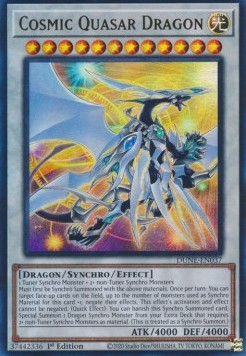 Cosmic Quasar Dragon