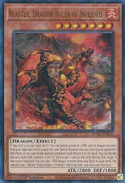 Blaster, Dragon Ruler of Infernos
