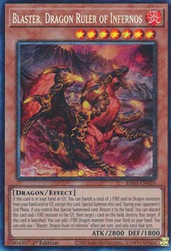 Blaster, Dragon Ruler of Infernos