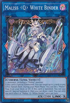 Maliss Q White Binder