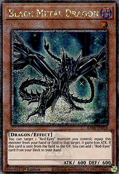 Black Metal Dragon
