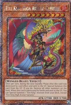 Fire King High Avatar Garunix