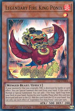 Legendary Fire King Ponix