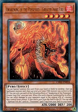 Awakening of the Possessed - Greater Inari Fire