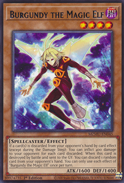 Burgundy the Magic Elf