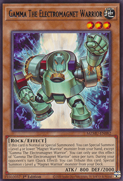 Gamma The Electromagnet Warrior