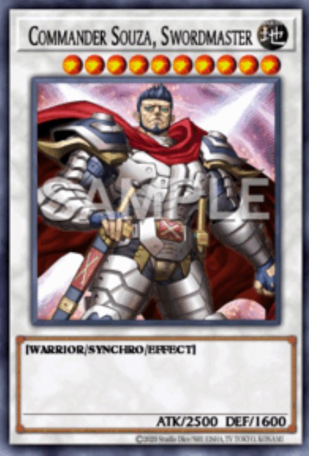 Commander Souza, Swordmaster