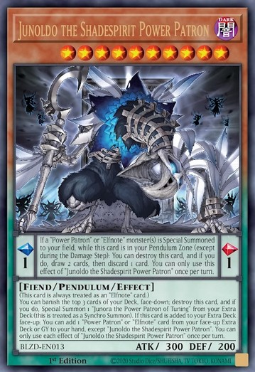 Junoldo the Shadespirit Power Patron
