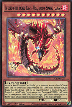 Inferno of the Sacred Beasts - Uria, Lord of Searing Flames