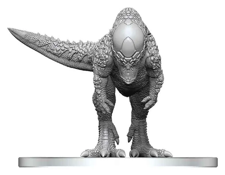 Pathfinder Battles Deep Cuts Unpainted Miniature Pachycephalosaurus 13 cm