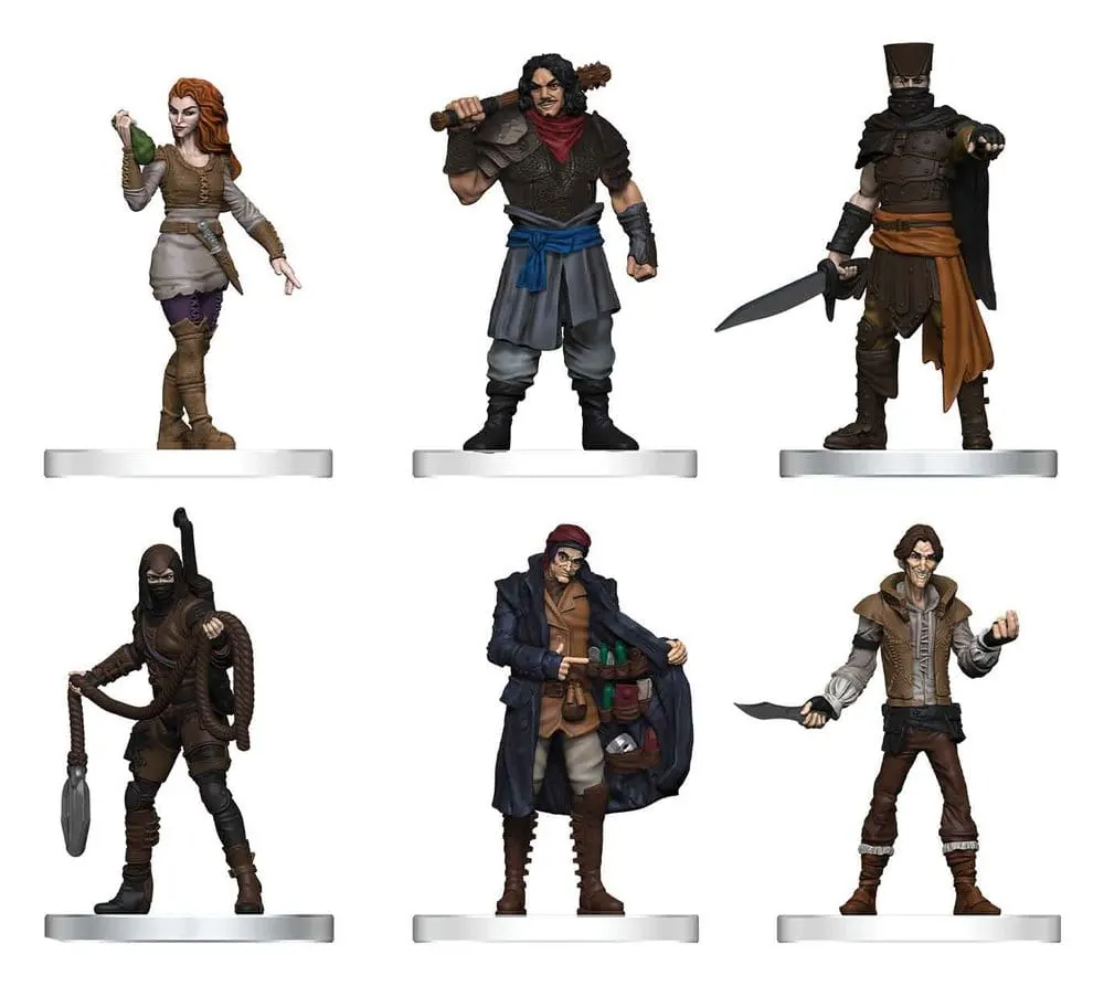 Pathfinder Battles Boxed prepainted Miniatures Criminals 20 cm