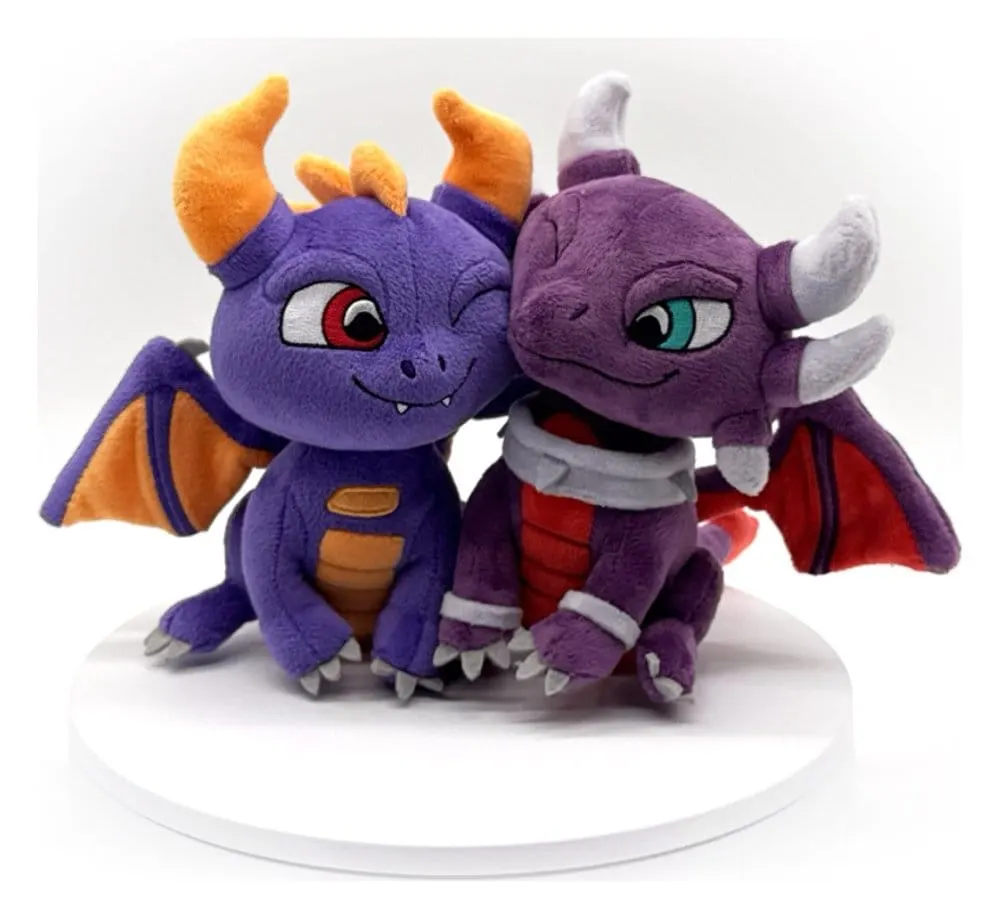 Skylanders Plush Figures 2-Pack Valentine´s Spyro & Cynder 15 cm          