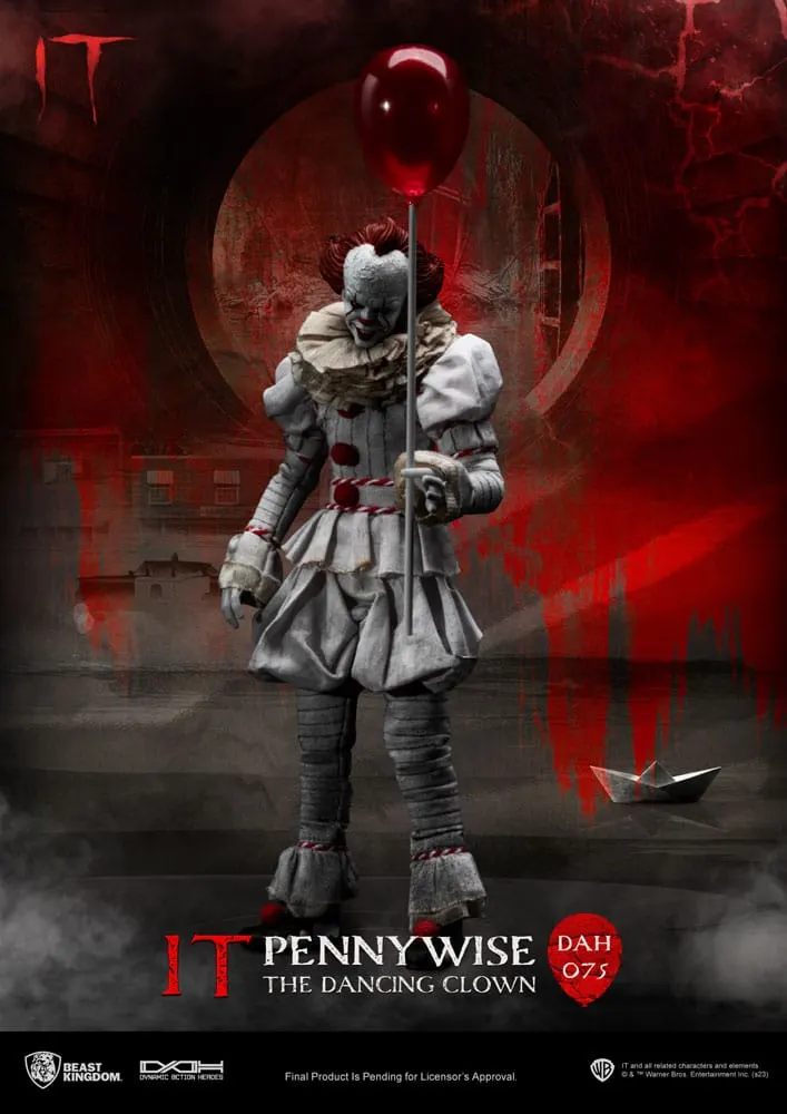 Stephen Kings It Dynamic 8ction Heroes Action Figure 1/9 Pennywise 21 cm