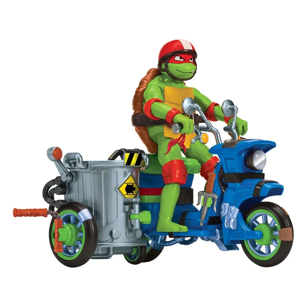 Teenage Mutant Ninja Turtles: Mutant Mayhem Action Figure Raphael & Scooter with Sidecar 11 cm 