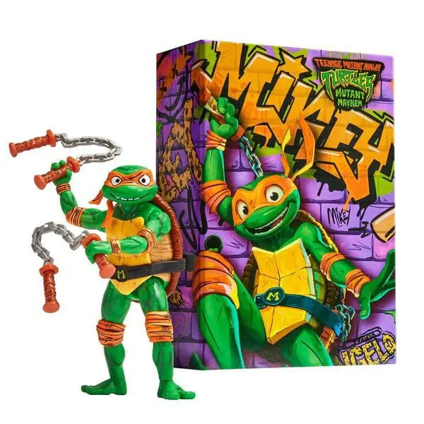 Teenage Mutant Ninja Turtles: Mutant Mayhem Action figure Comic Con Michelangelo 18 cm 