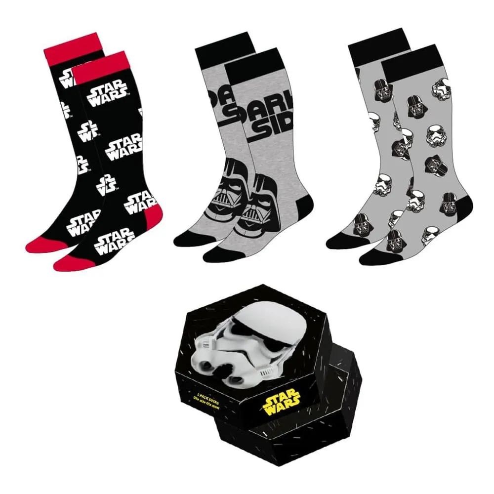 Star Wars Socks 3-Pack Stormtrooper 38-45 