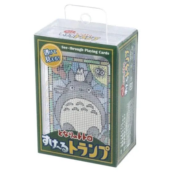 My Neighbor Totoro Transparent Playing Cards Totoro 