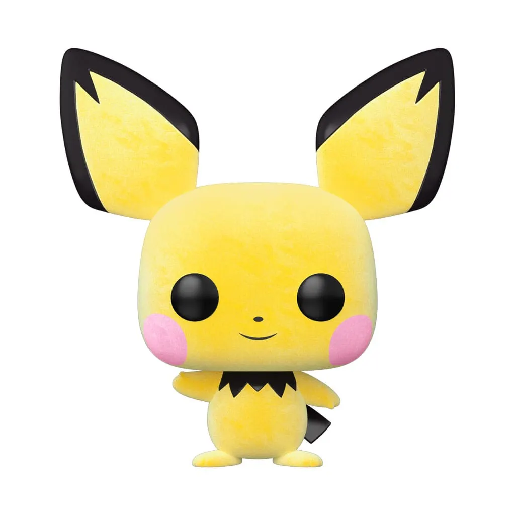 Pokémon POP! Games Vinyl Figure Flocked Pichu *Exclusive Version* 9 cm 