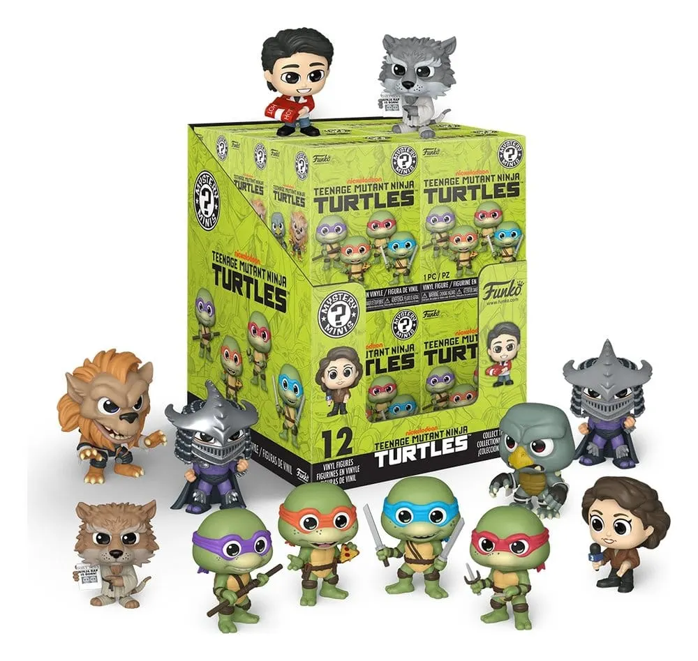 Teenage Mutant Ninja Turtles Mini Figures 5 cm The Secret of the Ooze Display (12)