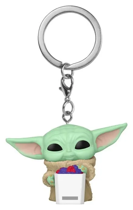 Star Wars: The Mandalorian and Grogu Pocket POP! Vinyl Keychains 4 cm Grogu with Popcorn Display (12)