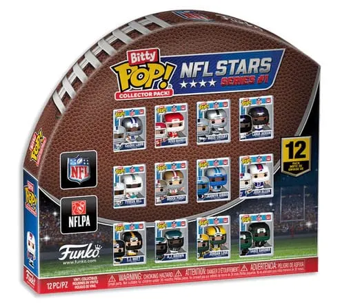 NFL Bitty POP! Vinyl Figure Multipack 2,5 cm Display (12) 