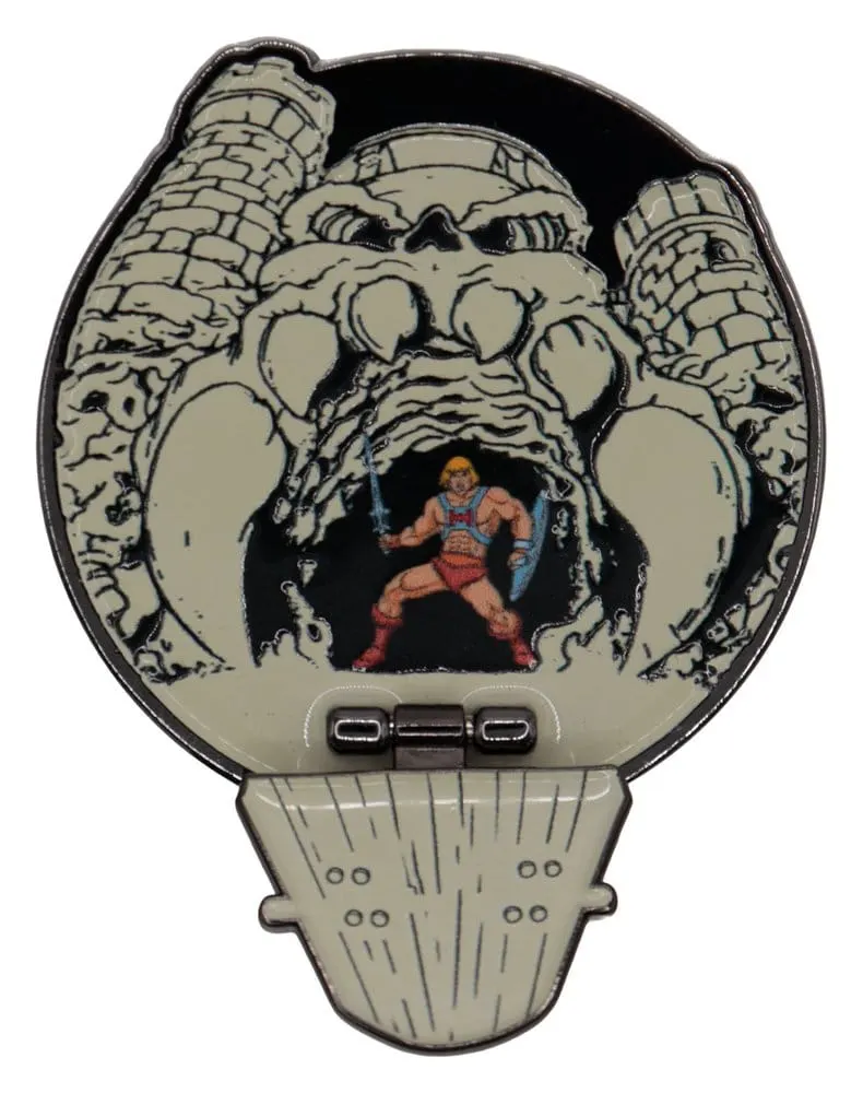 Masters of the Universe Pin Badge Hinged Castle Grayskull Limited Edition
