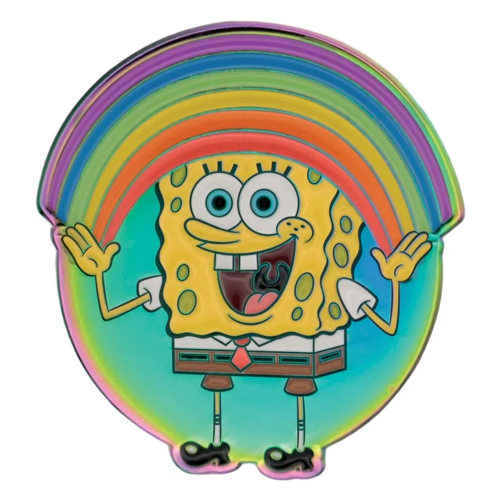 Spongebob Squarepants Pin Badge Rainbow Limited Edition     