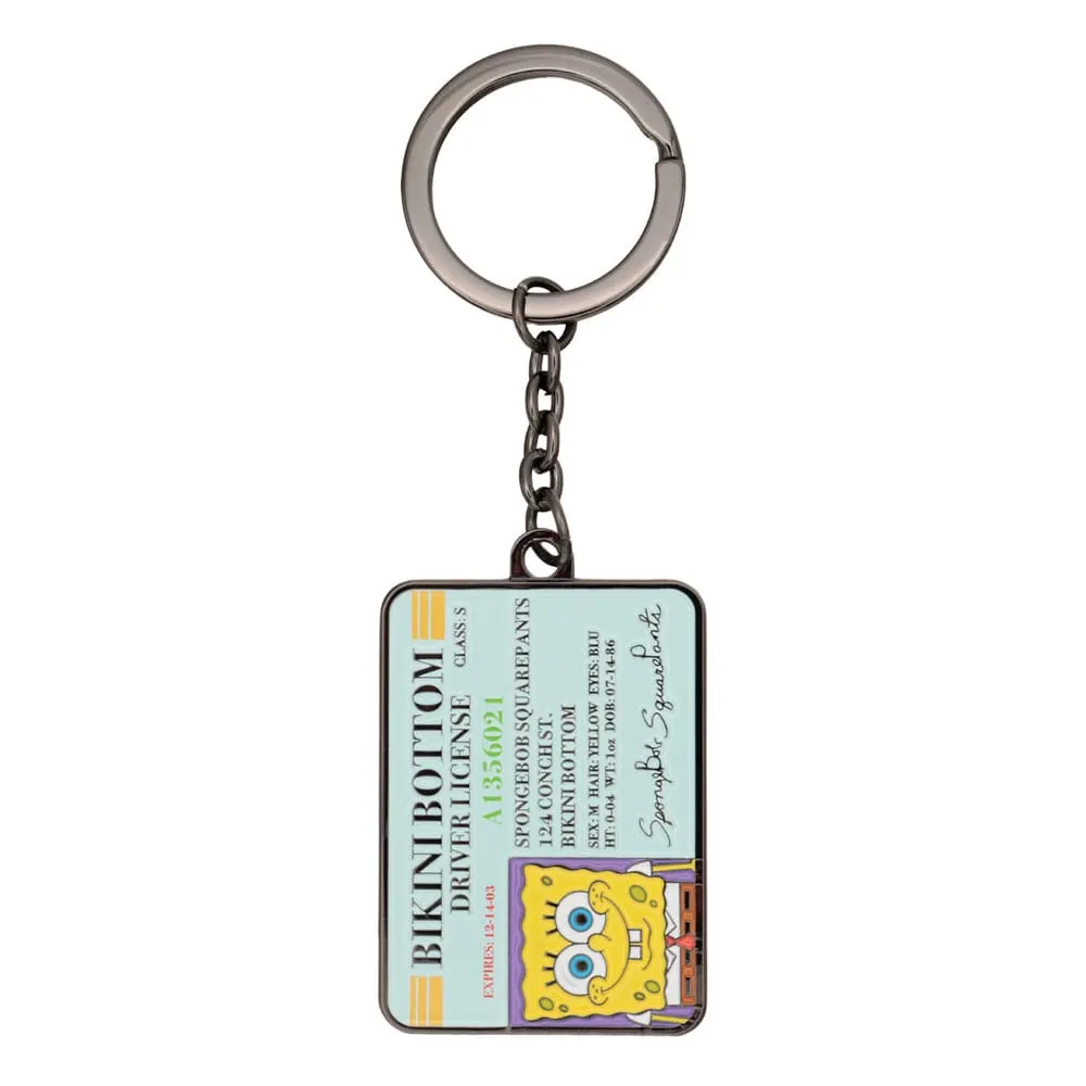 SpongeBob Squarepants Keychain Driver License Limited Edition          