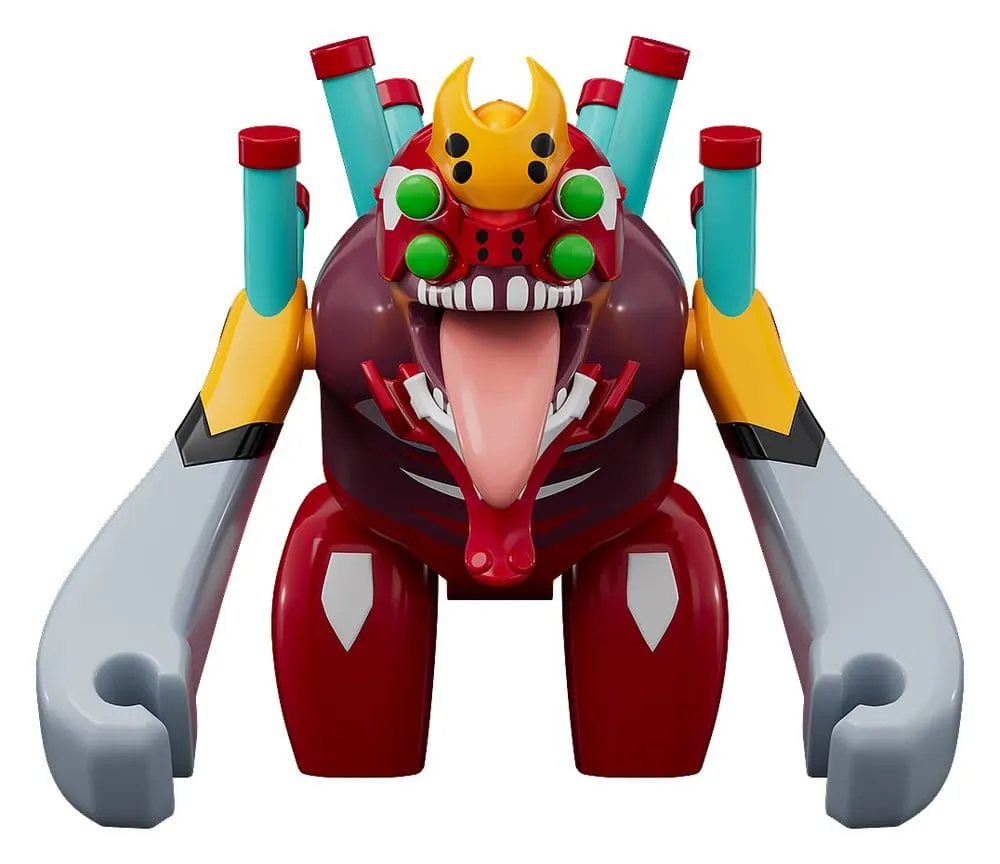 Rebuild of Evangelion Brickroid Mini Figure Evangelion Unit 02 Beast Form 2nd Phase (Type 1) 4 cm