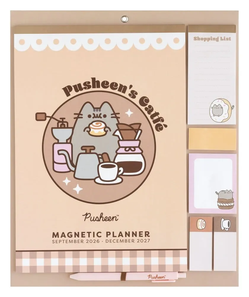 Pusheen Magnetic Planner 2026/27 30 x 35 cm