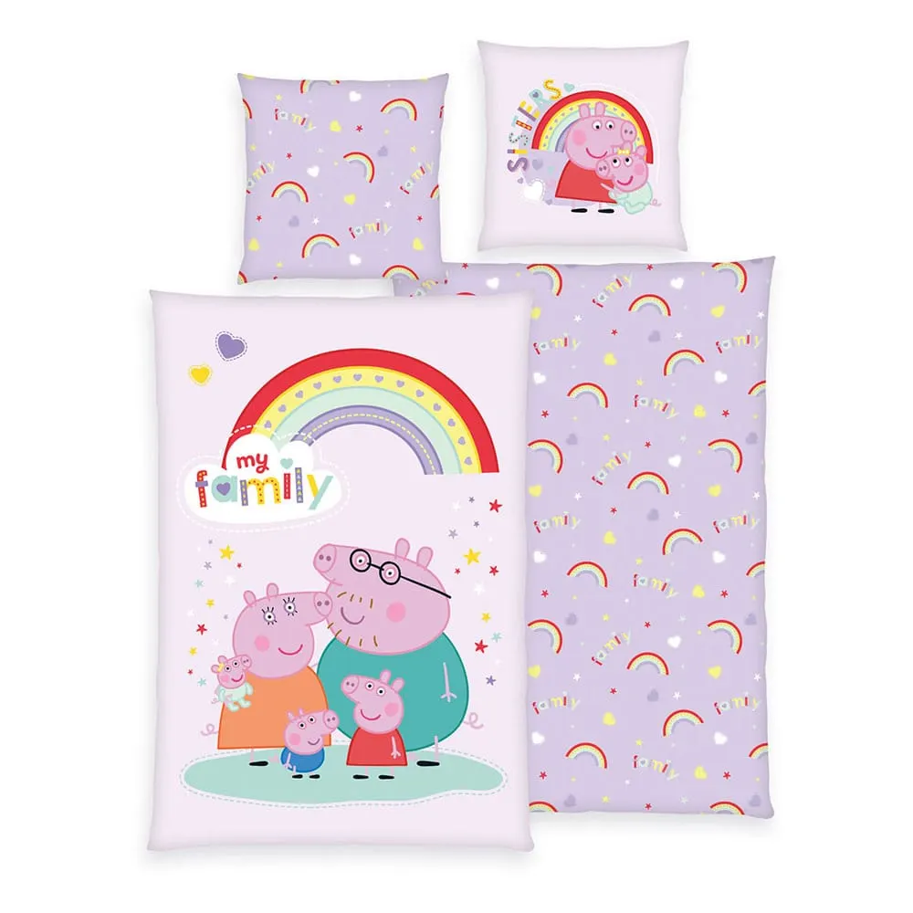 Peppa Pig bed linen Ver. 2 135 x 200 cm 