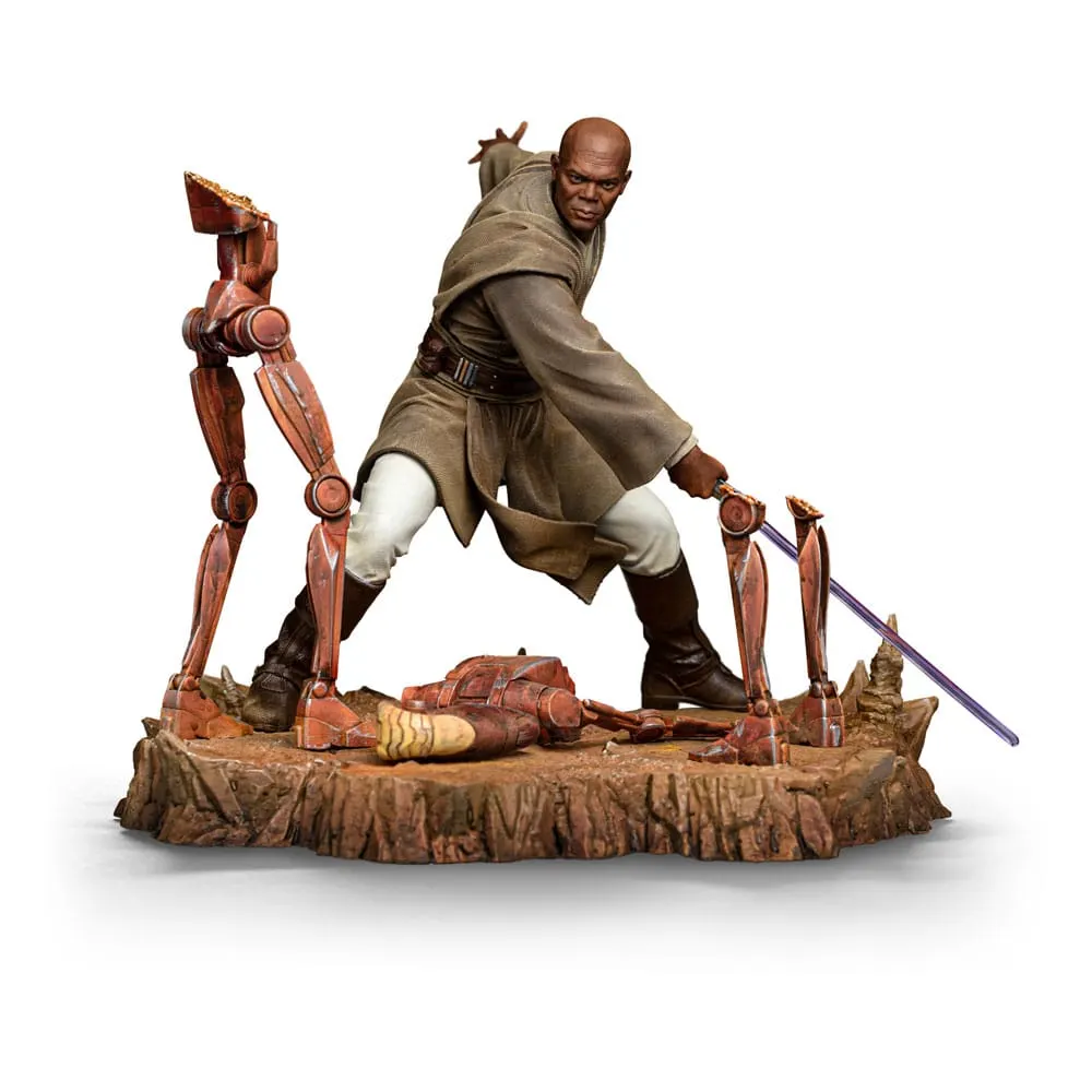 Star Wars Art Scale Statue 1/10 Mace Windu 18 cm              