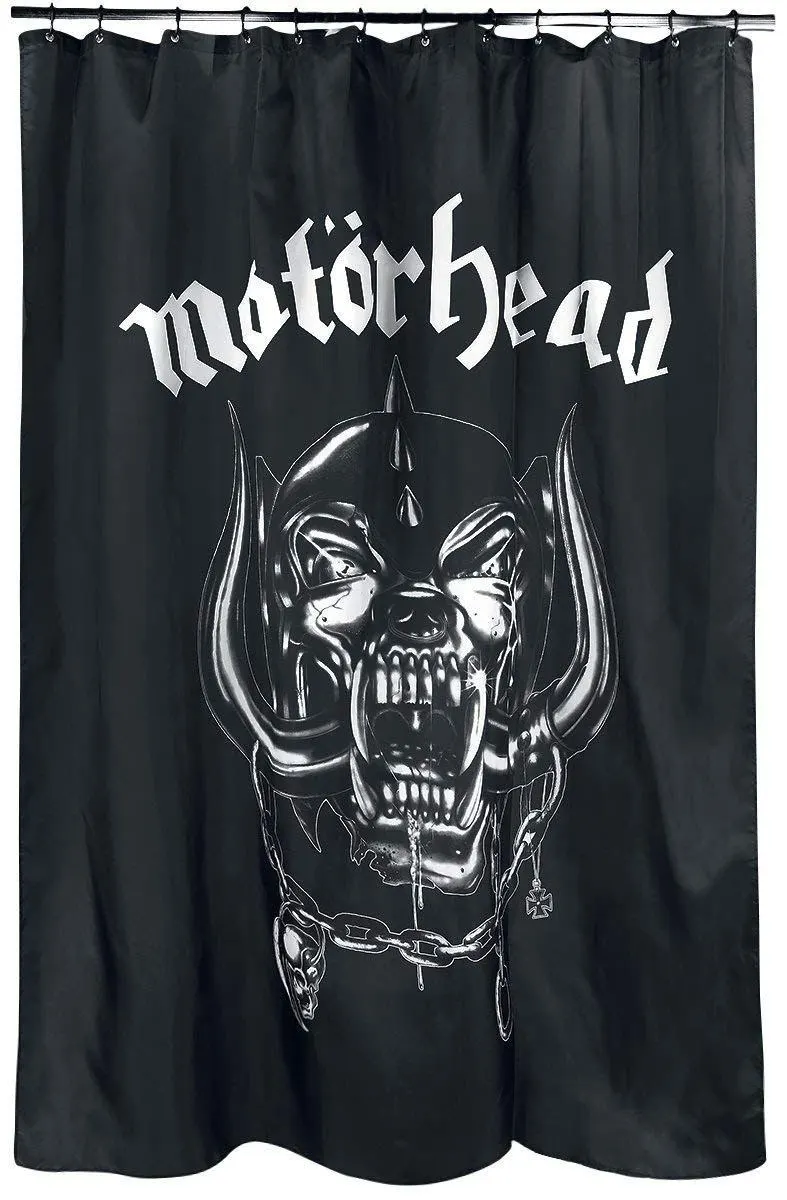 Motörhead Shower Curtain Warpig Logo 
