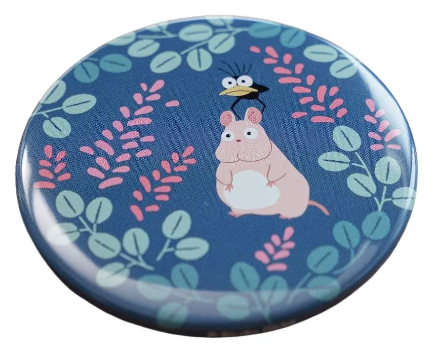 Spirited Away Pin Boh Mouse & Bird 5 cm           