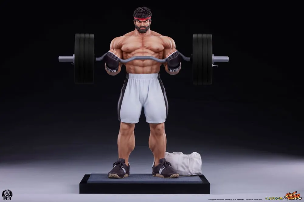 Street Fighter Premier Series Statue 1/4 Ryu Battle Edition: Powerlifting 53 cm  