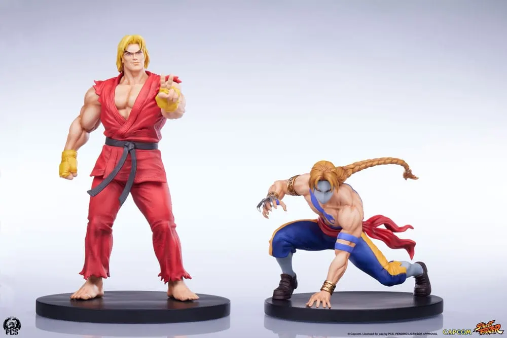 Street Fighter Street Jam Statuen 1/10 Ken & Vega Set 