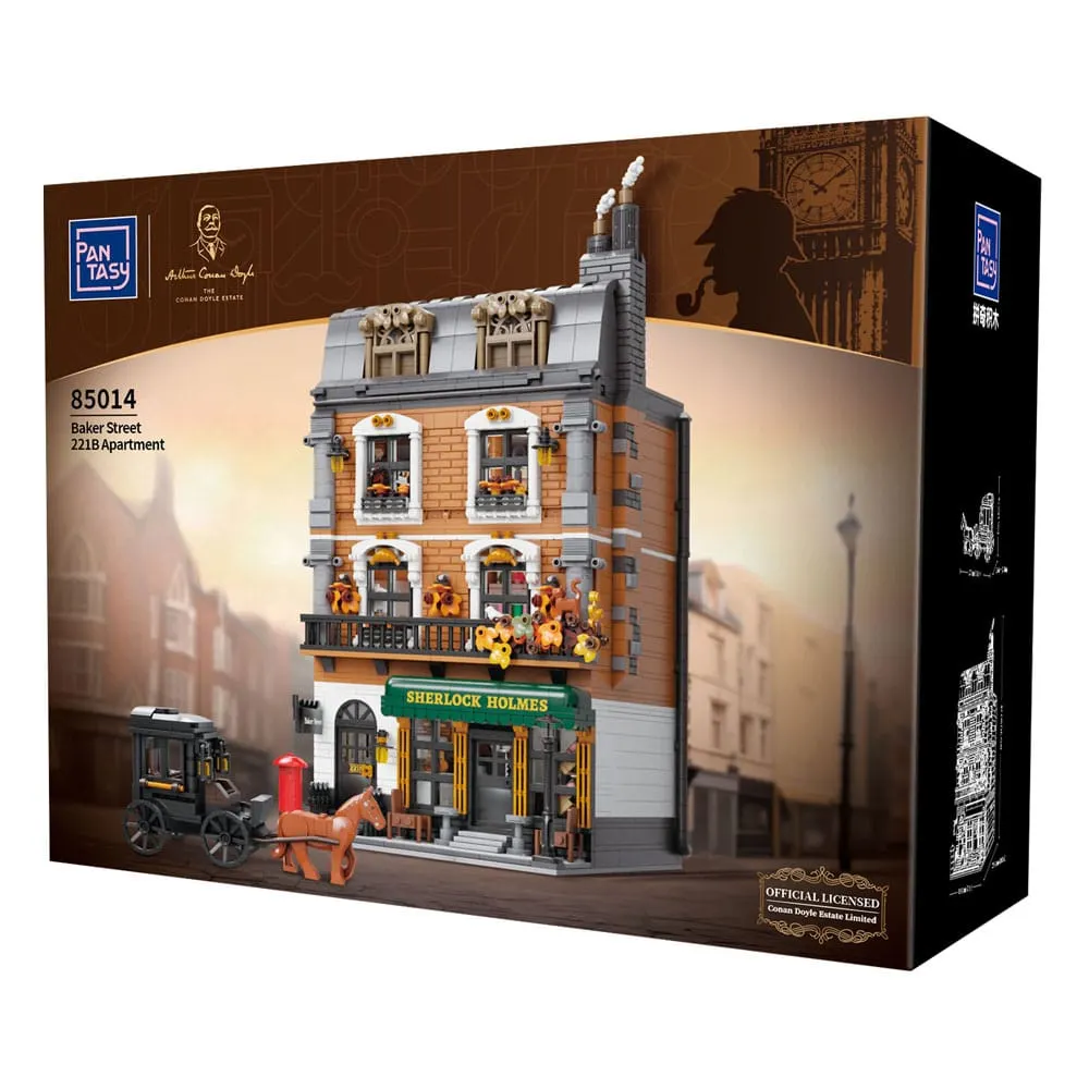 Sherlock Holmes Construction Set Baker Street 221B Apartment 42 cm        