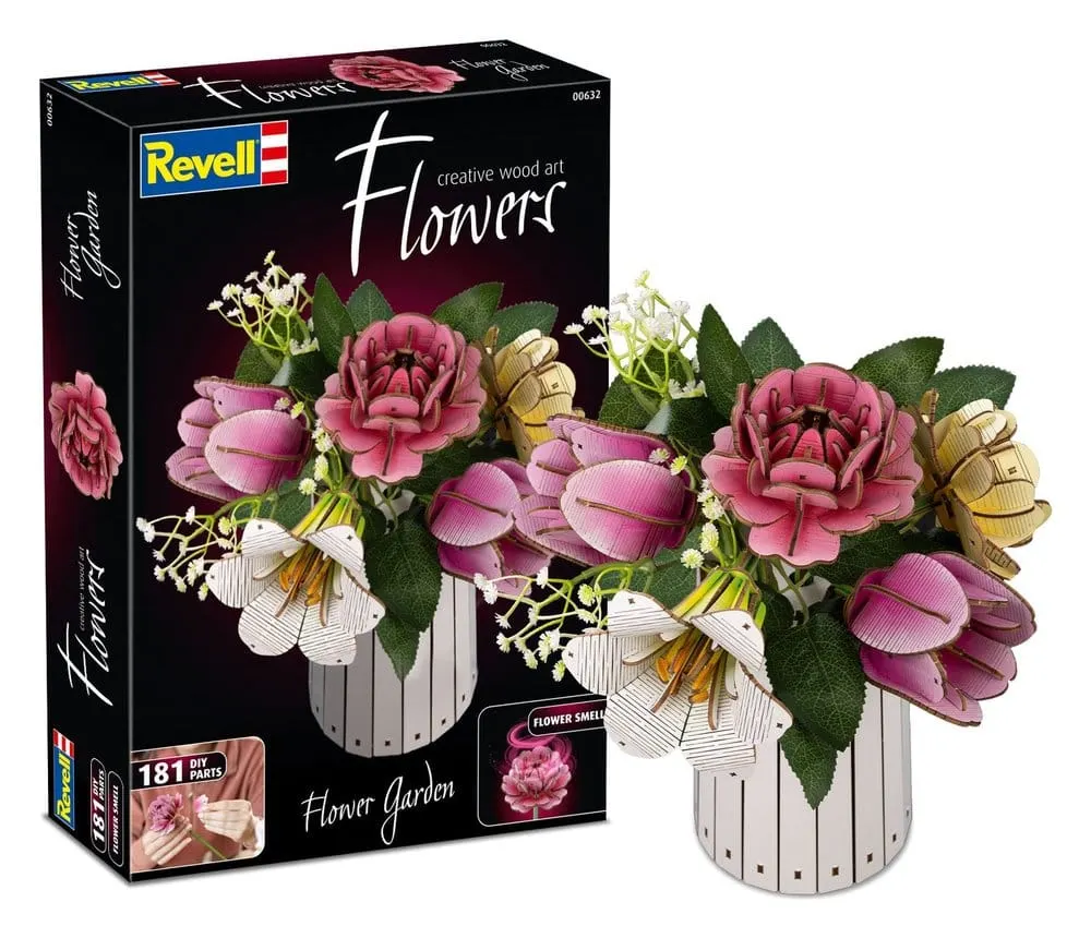Revell Flowers Wooden Flowers Flower Garden 22 cm