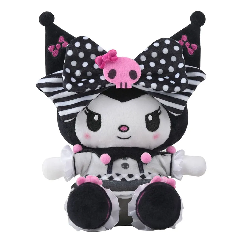 Sanrio Pink Black Party Series Plush Figure Kuromi L 22 cm    