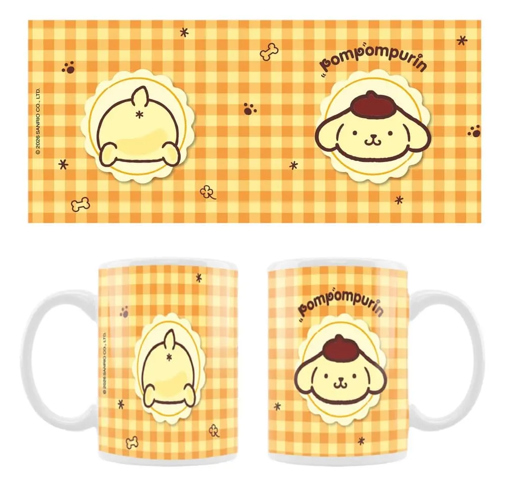 Sanrio Mug Pompompurin Squishy Cute Purin 01