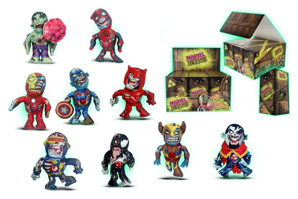 Marvel Zombies Figures Blind Box Display (9) 
