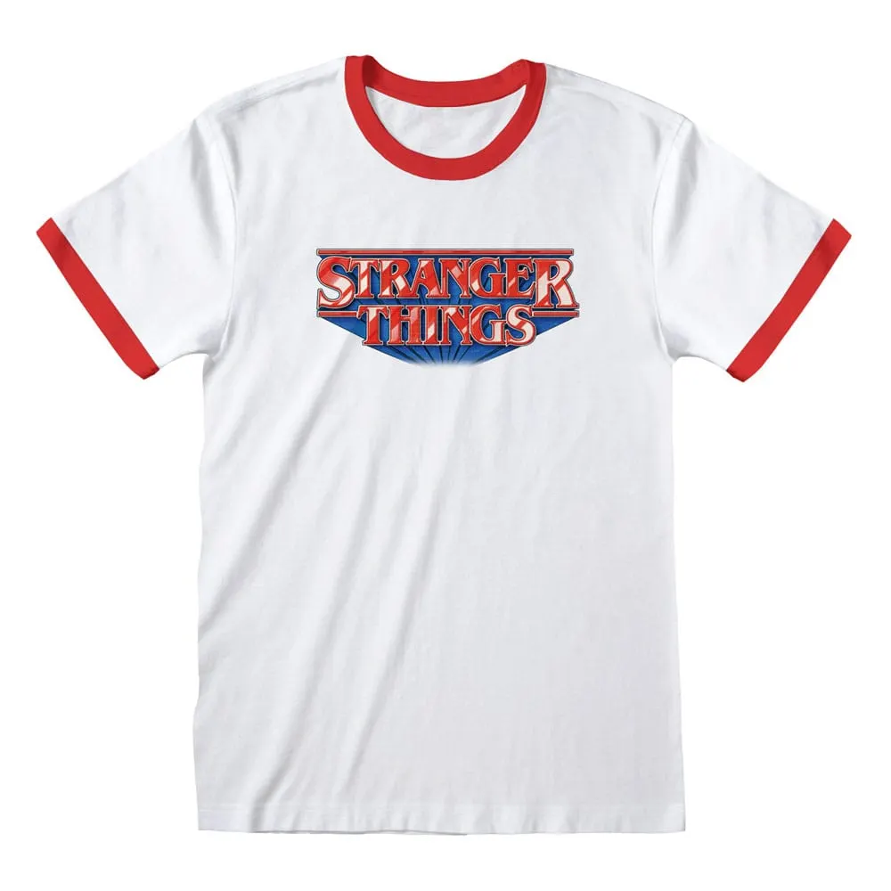 Stranger Things T-Shirt Retro Logo Size L