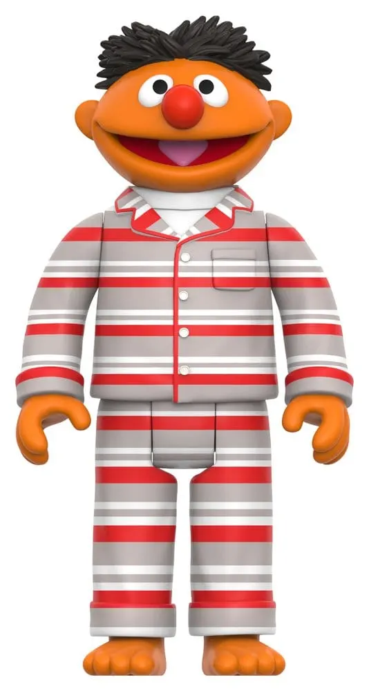 Sesame Street ReAction Action Figure Wave 06 Ernie (PJs) 10 cm