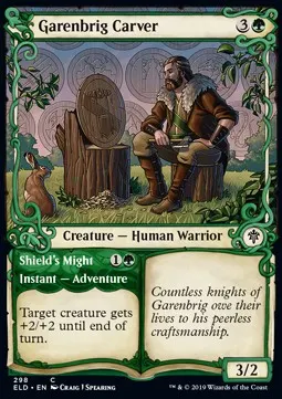 Garenbrig Carver // Shield's Might