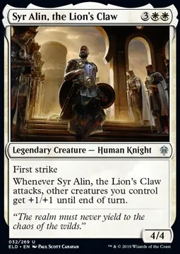 Syr Alin, the Lion's Claw